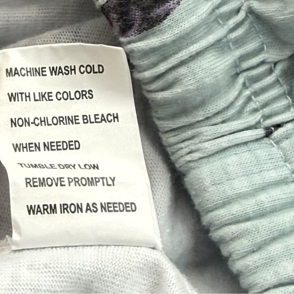 Comfies Cute Black‎ Lab Print Lounge Pajama Shorts Soft Sleepwear S Mint - Picture 6 of 8